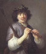 Rembrandt as a shepherd (mk33), Govert flinck